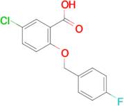 5-chloro-2-[(4-fluorobenzyl)oxy]benzoic acid