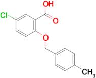 5-chloro-2-[(4-methylbenzyl)oxy]benzoic acid