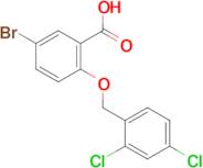 5-bromo-2-[(2,4-dichlorobenzyl)oxy]benzoic acid