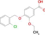 4-[(2-chlorobenzyl)oxy]-3-ethoxybenzoic acid