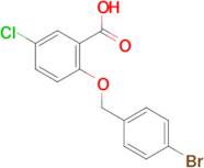 2-[(4-bromobenzyl)oxy]-5-chlorobenzoic acid