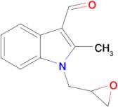 2-methyl-1-(oxiran-2-ylmethyl)-1H-indole-3-carbaldehyde