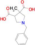 1-benzyl-3-methylpyrrolidine-3,4-dicarboxylic acid