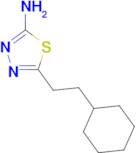 5-(2-cyclohexylethyl)-1,3,4-thiadiazol-2-amine