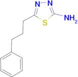 5-(3-phenylpropyl)-1,3,4-thiadiazol-2-amine