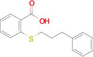 2-[(3-phenylpropyl)thio]benzoic acid