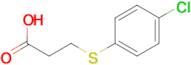 3-[(4-chlorophenyl)thio]propanoic acid