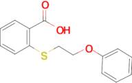 2-[(2-phenoxyethyl)thio]benzoic acid