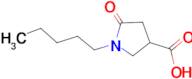 5-oxo-1-pentylpyrrolidine-3-carboxylic acid