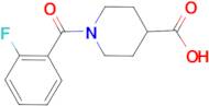 1-(2-fluorobenzoyl)piperidine-4-carboxylic acid