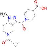 1-{[5-(cyclopropylcarbonyl)-1-methyl-4,5,6,7-tetrahydro-1H-pyrazolo[4,3-c]pyridin-3-yl]carbonyl}...