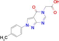 [2-(4-methylphenyl)-4-oxo-2,4-dihydro-5H-pyrazolo[3,4-d]pyrimidin-5-yl]acetic acid