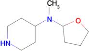 N-methyl-N-(tetrahydrofuran-2-yl)piperidin-4-amine