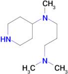 N,N,N'-trimethyl-N'-piperidin-4-ylpropane-1,3-diamine