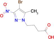 4-(4-bromo-5-methyl-3-nitro-1H-pyrazol-1-yl)butanoic acid