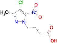 4-(4-chloro-3-methyl-5-nitro-1H-pyrazol-1-yl)butanoic acid