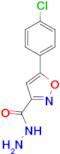 5-(4-chlorophenyl)isoxazole-3-carbohydrazide