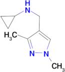 N-[(1,3-dimethyl-1H-pyrazol-4-yl)methyl]cyclopropanamine