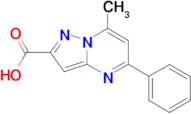 7-methyl-5-phenylpyrazolo[1,5-a]pyrimidine-2-carboxylic acid