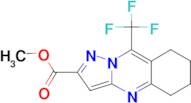 methyl 9-(trifluoromethyl)-5,6,7,8-tetrahydropyrazolo[5,1-b]quinazoline-2-carboxylate