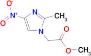 methyl (2-methyl-4-nitro-1H-imidazol-1-yl)acetate