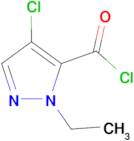 4-chloro-1-ethyl-1H-pyrazole-5-carbonyl chloride