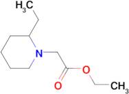 ethyl (2-ethylpiperidin-1-yl)acetate