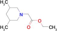 ethyl (3,5-dimethylpiperidin-1-yl)acetate