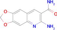 6-amino[1,3]dioxolo[4,5-g]quinoline-7-carboxamide