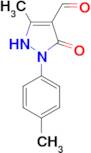 5-hydroxy-3-methyl-1-(4-methylphenyl)-1H-pyrazole-4-carbaldehyde