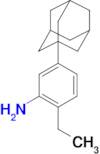 [5-(1-adamantyl)-2-ethylphenyl]amine