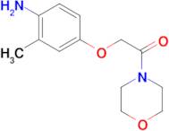 [2-methyl-4-(2-morpholin-4-yl-2-oxoethoxy)phenyl]amine