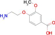 4-(2-aminoethoxy)-3-methoxybenzoic acid