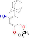 [2-(1-adamantyl)-4,5-dimethoxyphenyl]amine