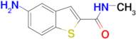 5-amino-N-methyl-1-benzothiophene-2-carboxamide