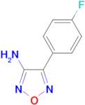 4-(4-fluorophenyl)-1,2,5-oxadiazol-3-amine