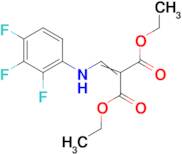 diethyl {[(2,3,4-trifluorophenyl)amino]methylene}malonate