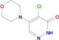4-chloro-5-morpholin-4-ylpyridazin-3(2H)-one