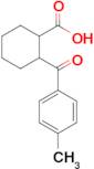 2-(4-methylbenzoyl)cyclohexanecarboxylic acid