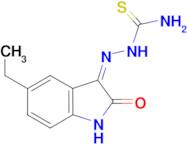 (3Z)-5-ethyl-1H-indole-2,3-dione 3-thiosemicarbazone