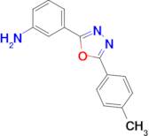 {3-[5-(4-methylphenyl)-1,3,4-oxadiazol-2-yl]phenyl}amine