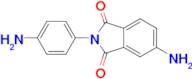 5-amino-2-(4-aminophenyl)-1H-isoindole-1,3(2H)-dione
