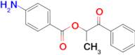 1-methyl-2-oxo-2-phenylethyl 4-aminobenzoate