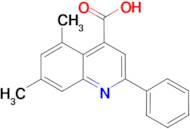 5,7-dimethyl-2-phenylquinoline-4-carboxylic acid