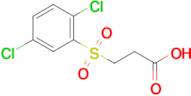 3-[(2,5-dichlorophenyl)sulfonyl]propanoic acid