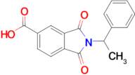 1,3-dioxo-2-(1-phenylethyl)isoindoline-5-carboxylic acid