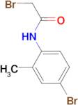 2-bromo-N-(4-bromo-2-methylphenyl)acetamide