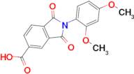 2-(2,4-dimethoxyphenyl)-1,3-dioxoisoindoline-5-carboxylic acid