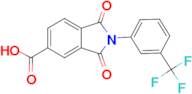 1,3-dioxo-2-[3-(trifluoromethyl)phenyl]isoindoline-5-carboxylic acid