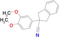 2-(3,4-dimethoxyphenyl)indane-2-carbonitrile